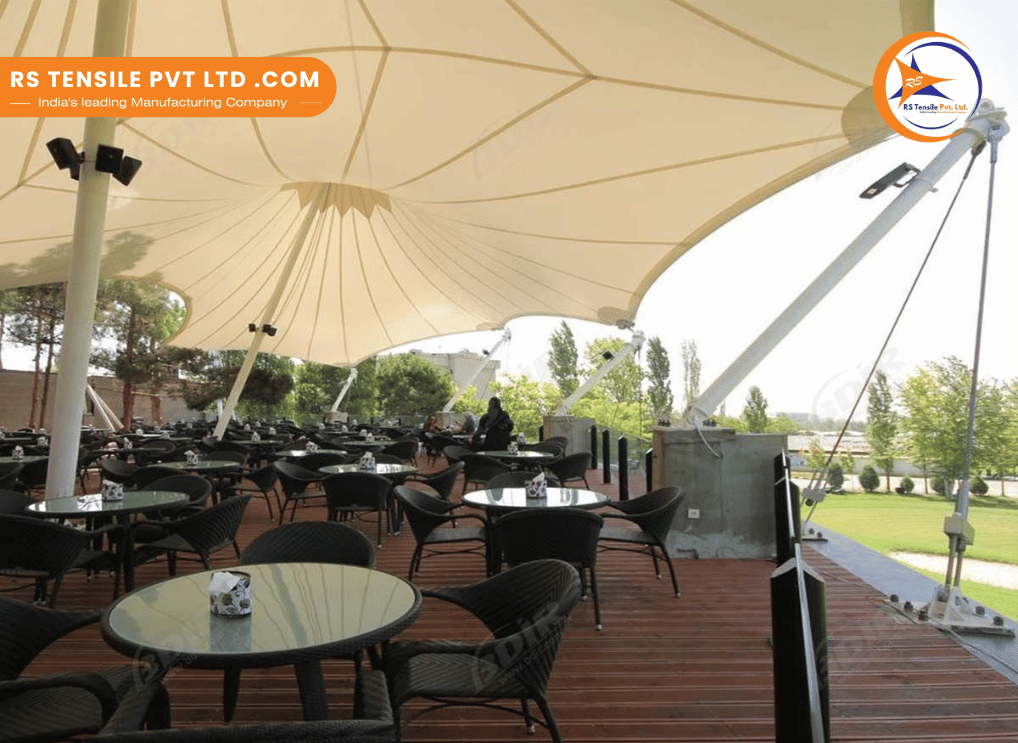 Tensile Food Court Structures in Telangana